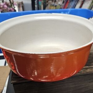 Le Creuset Fiery Orange Dutch Oven